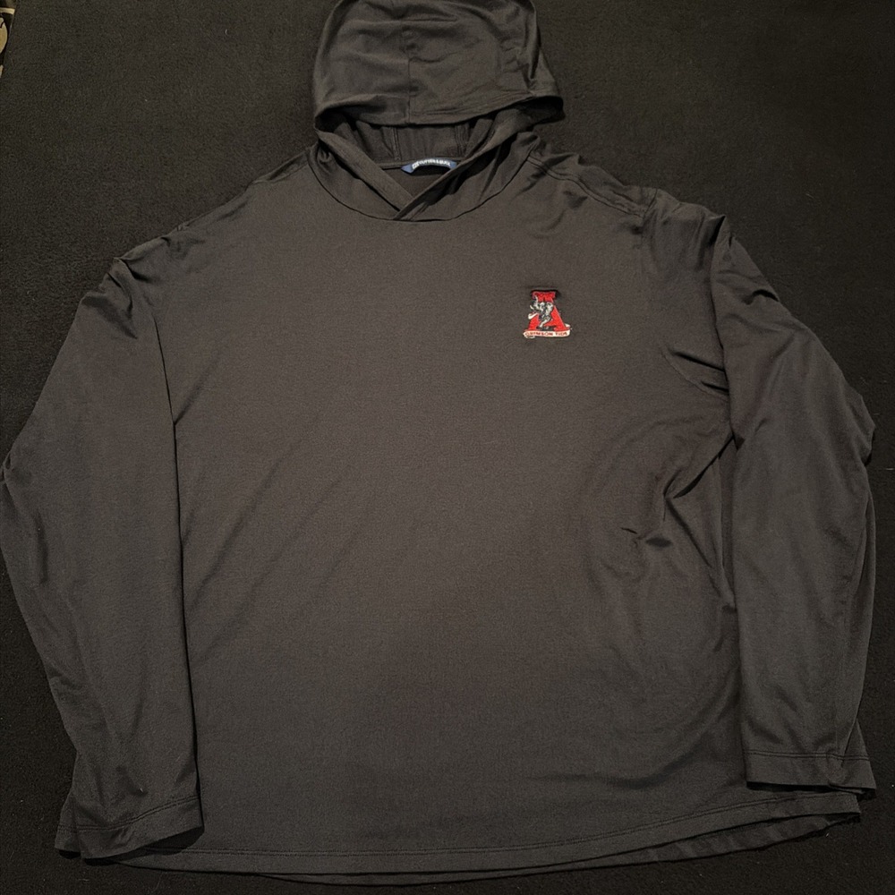 Alabama Crimson Tide Cutter & Buck Black Long Sleeve Lightweight Mens XXL